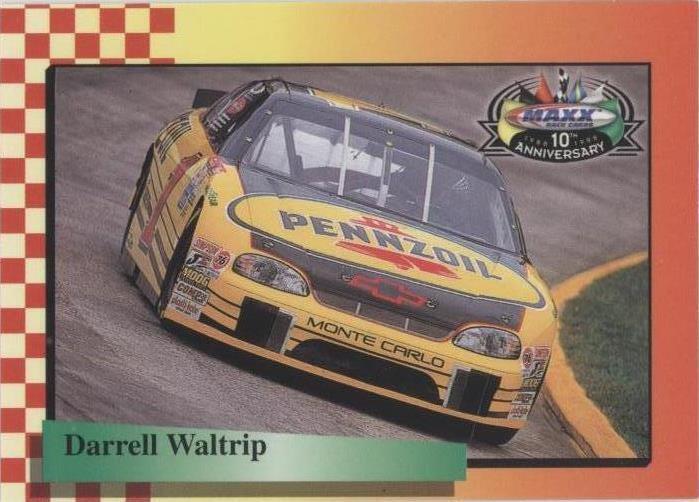 1998 Upper Deck Maxx 10th Anniversary - Darrell Waltrip #61