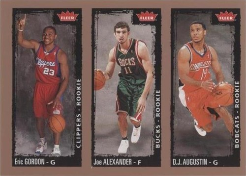 2008-09 Fleer - Joe Alexander/Eric Gordon/D.J. Augustin #238