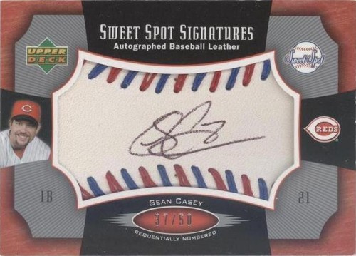 2005 Upper Deck Sweet Spot - Sean Casey #SS-SE