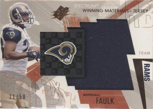 2003 SPx Marshall Faulk #NFL-MF