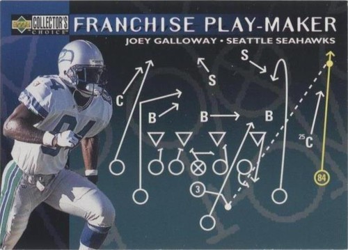 1996 Upper Deck Collector's Choice Update Joey Galloway #U89