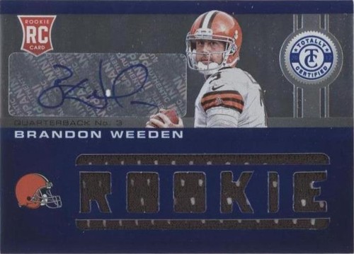 2012 Totally Certified Brandon Weeden #205