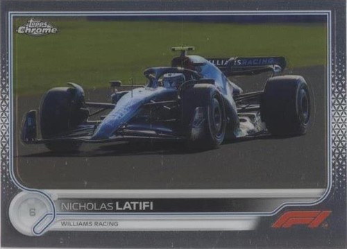 2022 Topps Chrome Formula 1 - Nicholas Latifi #52