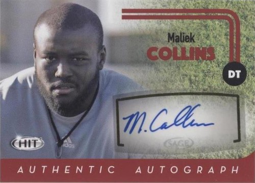 2016 SAGE Hit Maliek Collins #A24