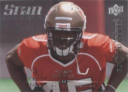 2008 Upper Deck Rookie Exclusives Geno Hayes #RE32