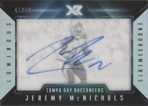 2017 Panini XR Jeremy McNichols #LE-JMN