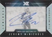 2017 Panini XR Jeremy McNichols #LE-JMN