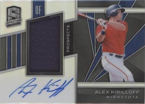 2020 Panini Chronicles - Alex Kirilloff #SPJA-AK