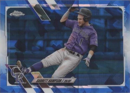 2021 Topps Chrome Update Series Sapphire Edition - Garrett Hampson #US151