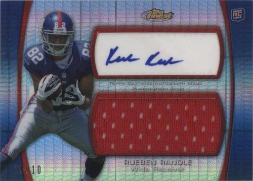 2012 Topps Finest Rueben Randle #AJR-RR