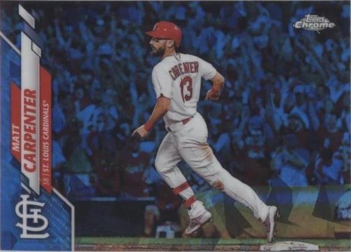 2020 Topps Chrome Sapphire Edition - Matt Carpenter #113
