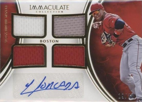 2016 Panini Immaculate Collection - Yoan Moncada #QMA-YM