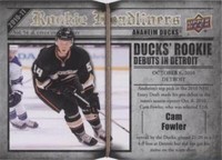 2010-11 Upper Deck - Cam Fowler #RH12