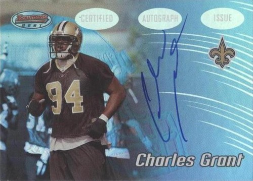 2002 Bowman's Best Charles Grant #127