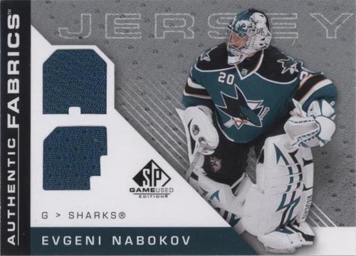 2007-08 SP Game Used Edition - Evgeni Nabokov #AF-EN