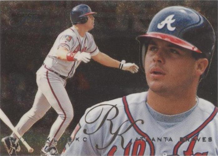 1995 Flair - Ryan Klesko #103