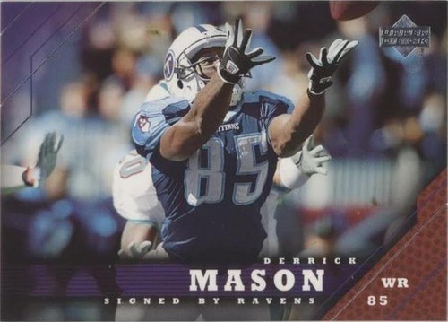 2005 Upper Deck Derrick Mason #18