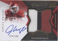 2012 Exquisite Collection Jarius Wright #141