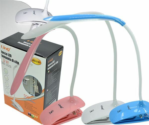 Lampada Luce Led Con Pinza Clip 3W Snodata Linq Led-l161