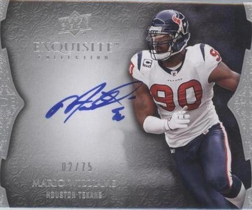 2009 Upper Deck Exquisite Collection Mario Williams #E-MW