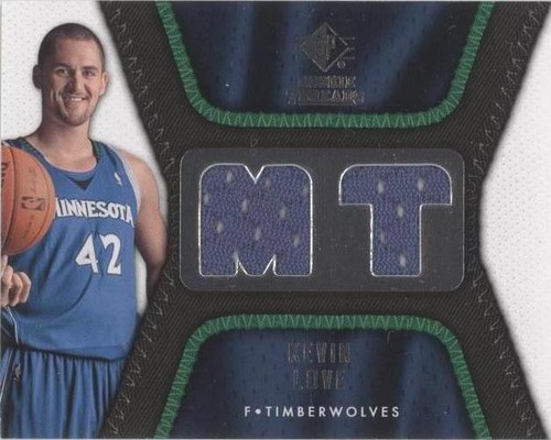 2008-09 SP Rookie Threads - Kevin Love #RT-KL