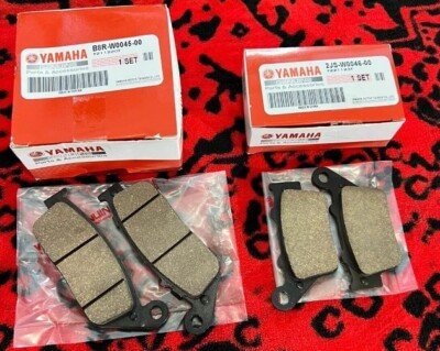 Genuine Front and Rear Brake Pads for Yamaha Zuma 125 2016-2021