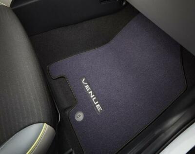 OEM 2020 Hyundai Venue METEOR BLUE CARPETED FLOOR MATS 4 PC SET (K2F14AC000UUG)