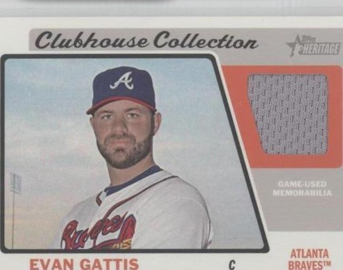 2015 Topps Heritage - Evan Gattis #CCR-EG