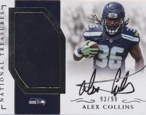 2016 Panini National Treasures Alex Collins #RMS-AC