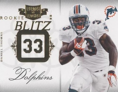 2011 Panini Plates & Patches Daniel Thomas #7