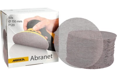 MIRKA Abranet 5424105012 Grip P120 ø 150 mm (50/Pack