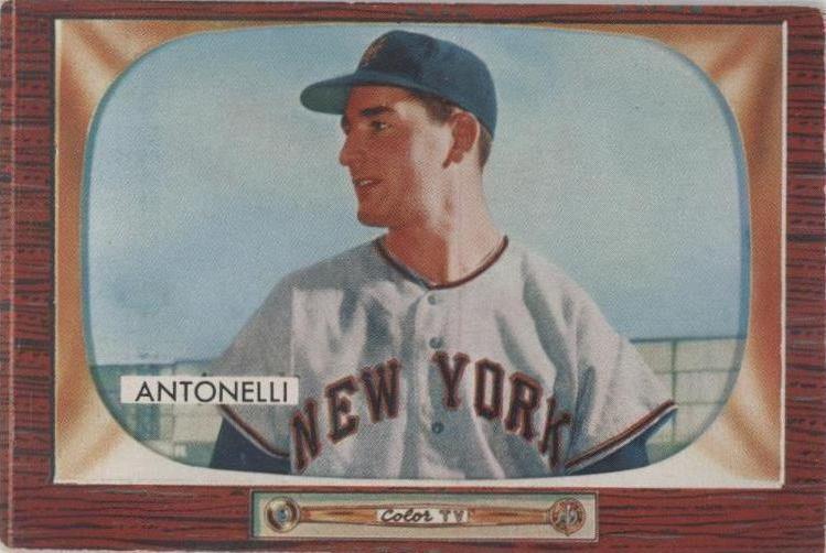 Bowman 1955 - Johnny Antonelli #124
