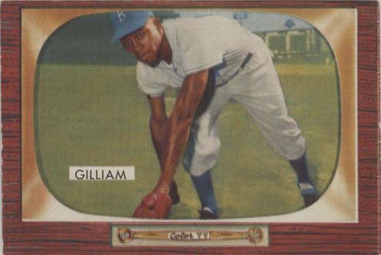 Bowman 1955 - Jim Gilliam #98