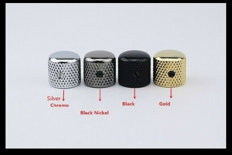 electric-guitar-bass-knob-dome-nickel-chrome-fixing-tone-volume-control