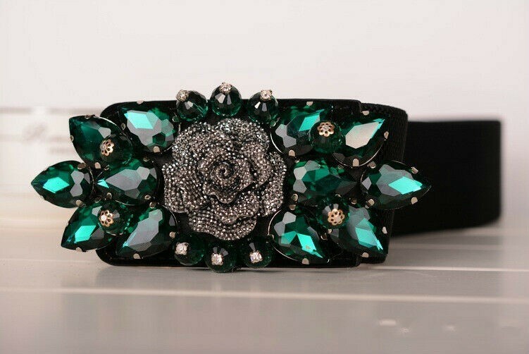 Women Lady Stretchable Rhinestone Waist Belt Shiny Diamante Corset Waistband New