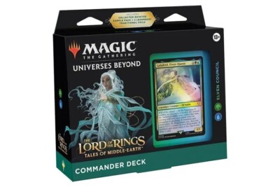 MTG COMMANDER DECK - ELVEN COUNCIL - LORD OF THE RINGS TALES OF M.E. ENG
