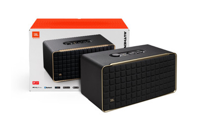 JBL Authentics 500 Portable Smart Home Speaker w/Built-In Wi-Fi, Bluetooth