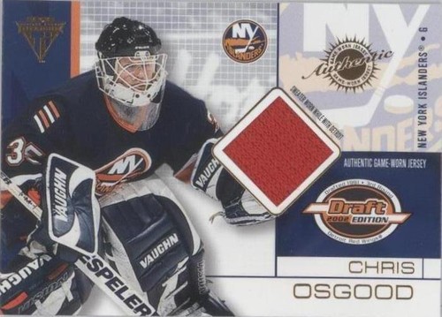 2001-02 Pacific Private Stock Titanium Draft Edition - Chris Osgood #58