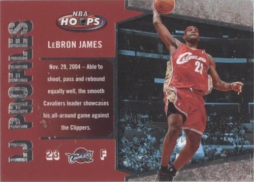 2005-06 NBA Hoops - LeBron James #LBJ-10