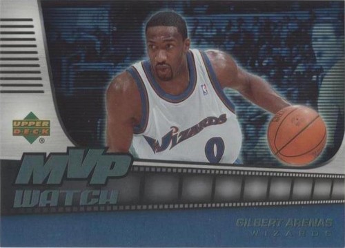 2006-07 UD Reserve - Gilbert Arenas #MVP-GA