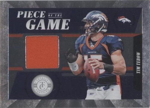 2011 Panini Totally Certified Tim Tebow #15