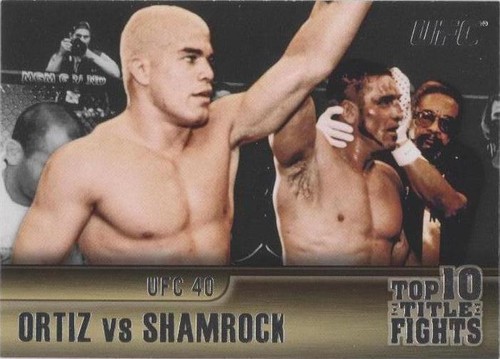 2011 Topps UFC Title Shot - Ken Shamrock Tito Ortiz #TT-24