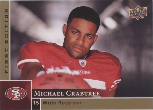 2009 Upper Deck First Edition Michael Crabtree #181