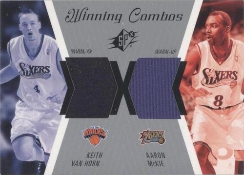 2003-04 SPx - Keith Van Horn/Aaron McKie #WC19