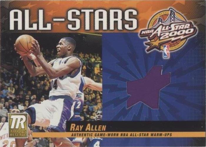 2000-01 Topps Reserve - Ray Allen #TAS10
