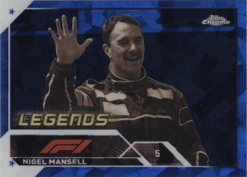 2023 Topps Chrome Sapphire Edition Formula 1 - Nigel Mansell #197