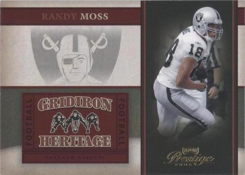 2006 Playoff Prestige Randy Moss #GH 30