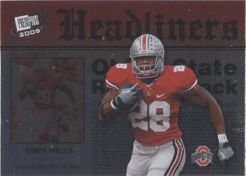 2009 Press Pass Signature Edition Chris Wells #HL-15