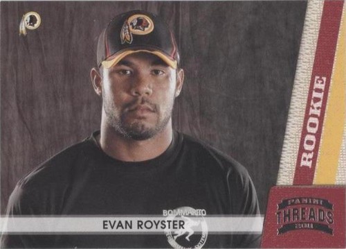 2011 Panini Threads Evan Royster #186