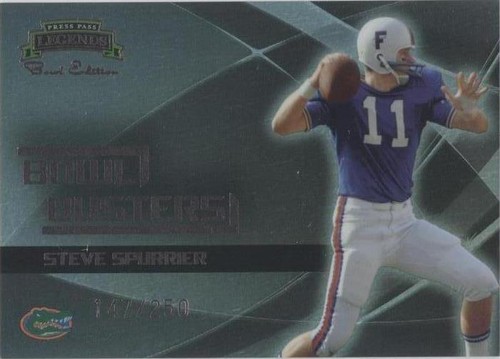 2008 Press Pass Legends Bowl Edition Steve Spurrier #BB-9